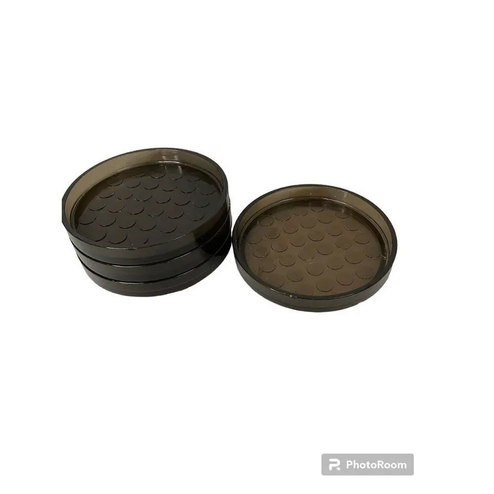 MCM‎ Dansk Coasters Denmark Gray Acrylic 4